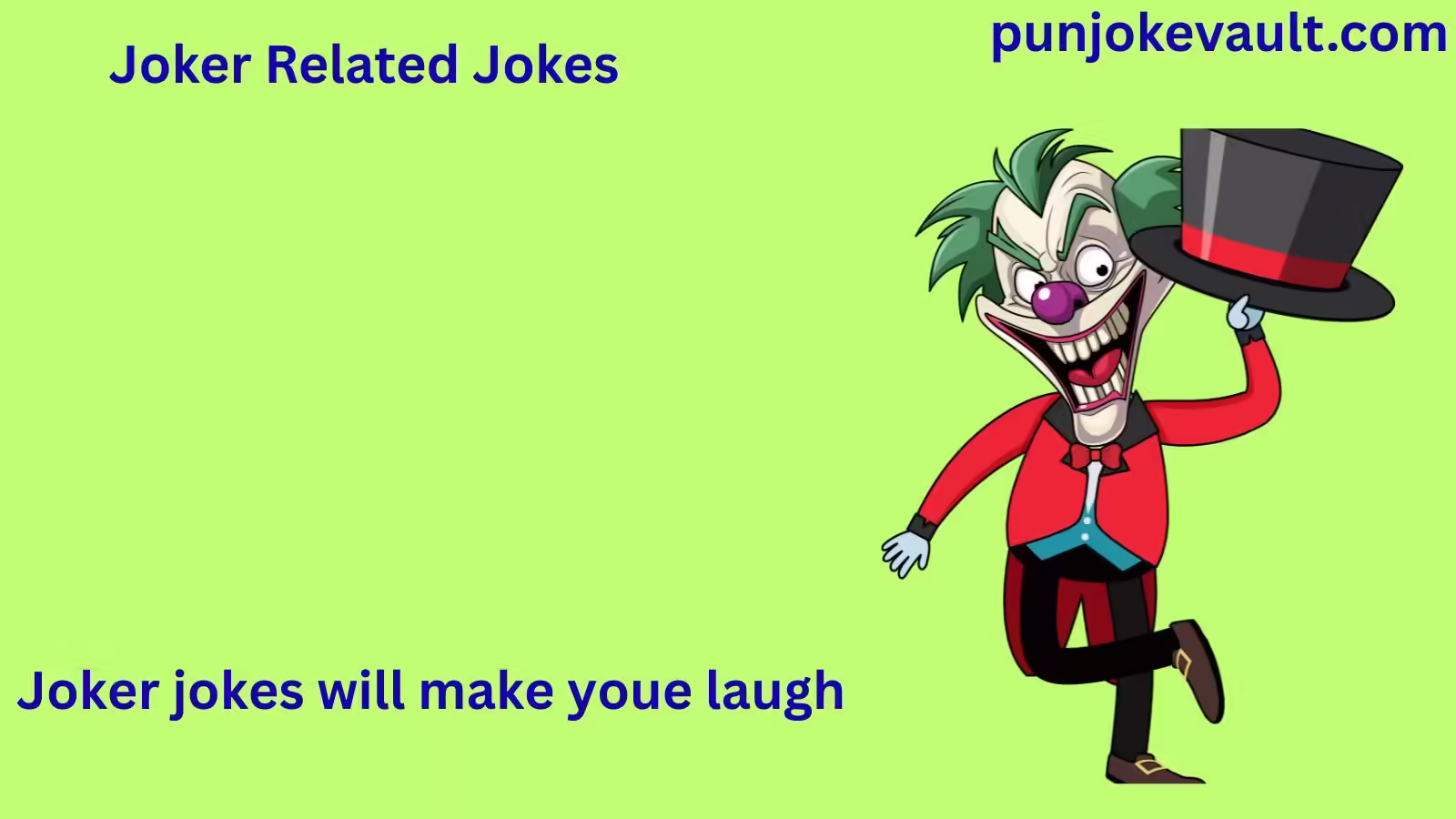 Joker Related Jokes