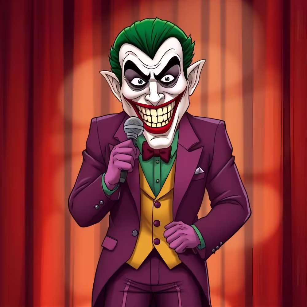 comic-villain-outfit-jokes-cartoon-stage