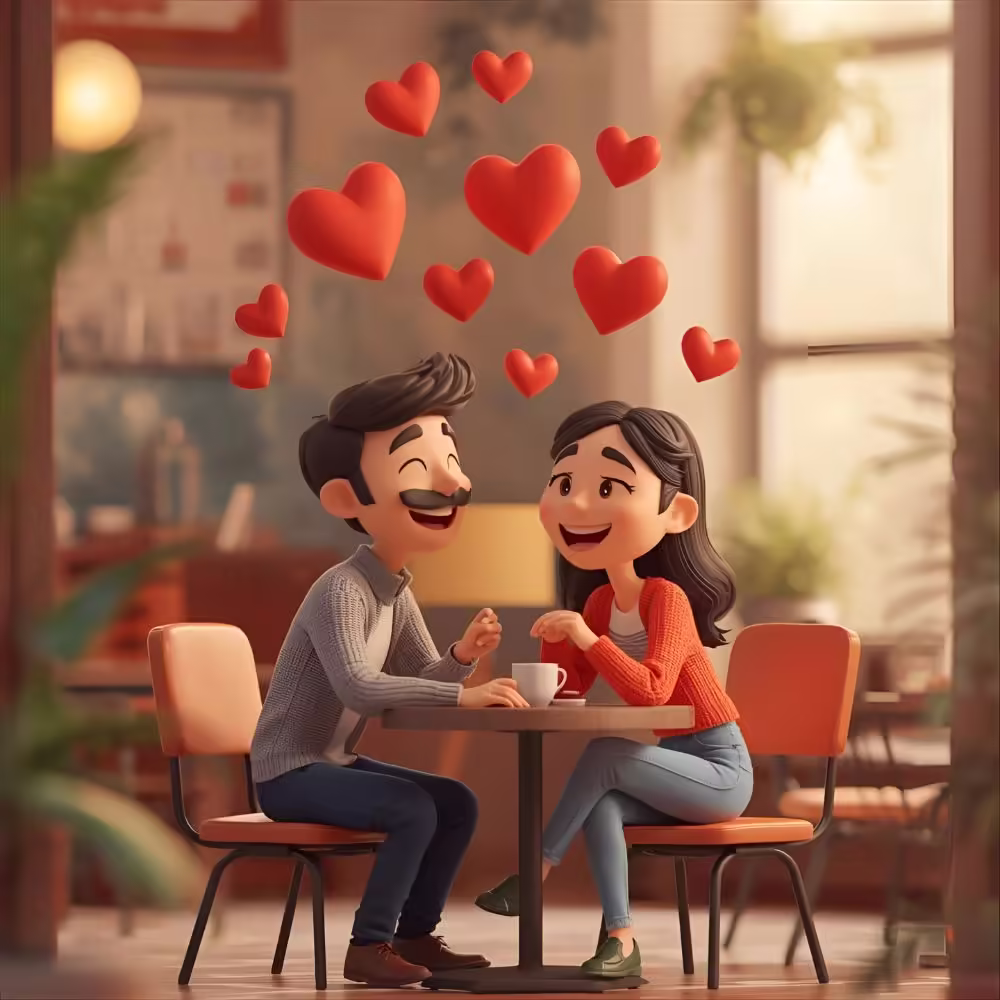 Love is sweeter when you add laughter.
