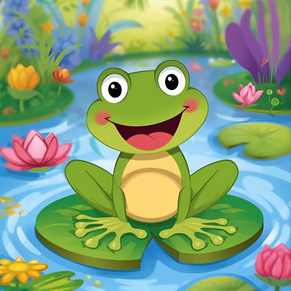 funny-frog-jokes-cartoon-lily-pad
