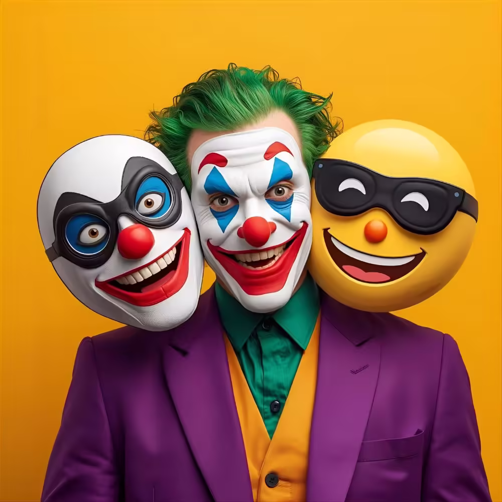Jokerās mask collection is a laugh factory.