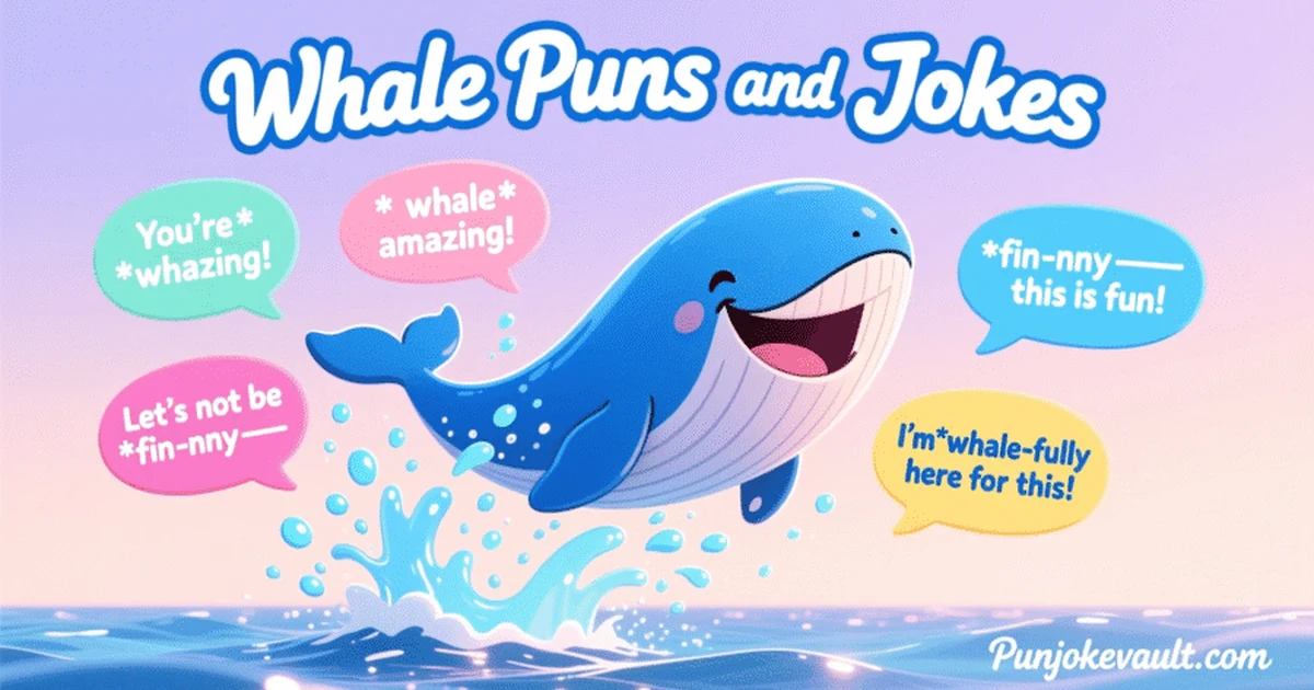 Whale Puns and Jokes