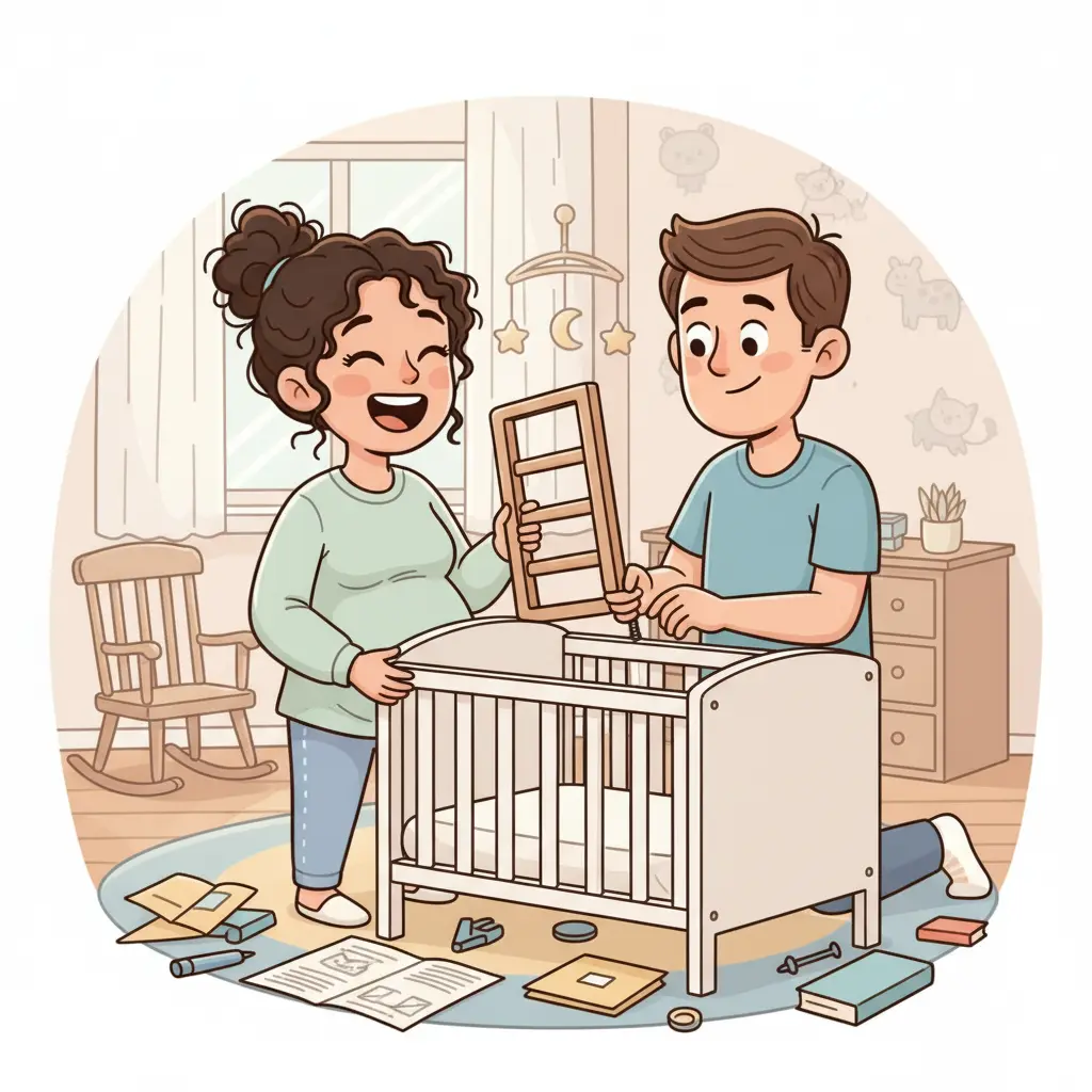 Funny pregnancy jokes for couples and partners.