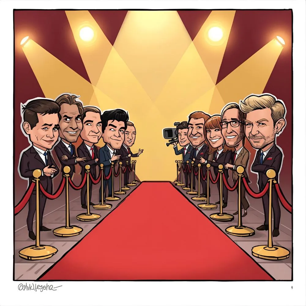 celebrity-name-jokes-cartoon-red-carpet-laughing