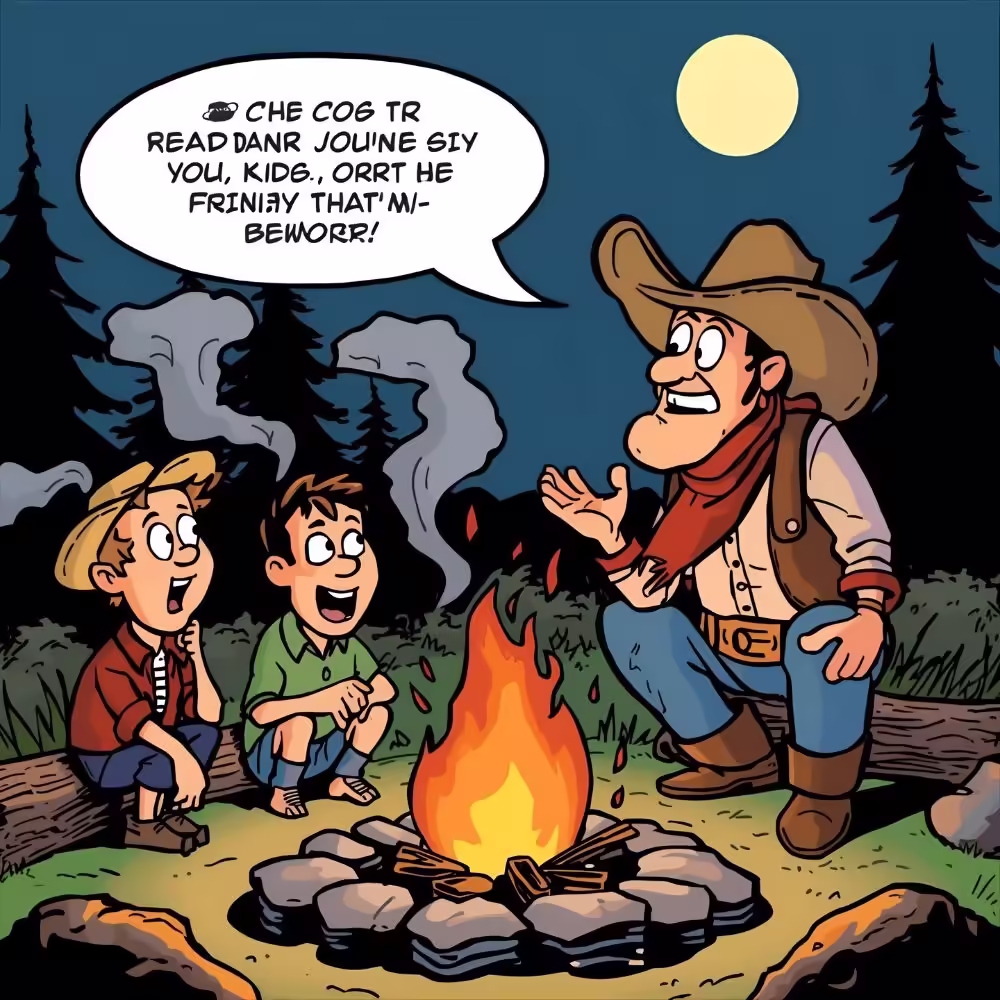 cowboy-dad-jokes-campfire
