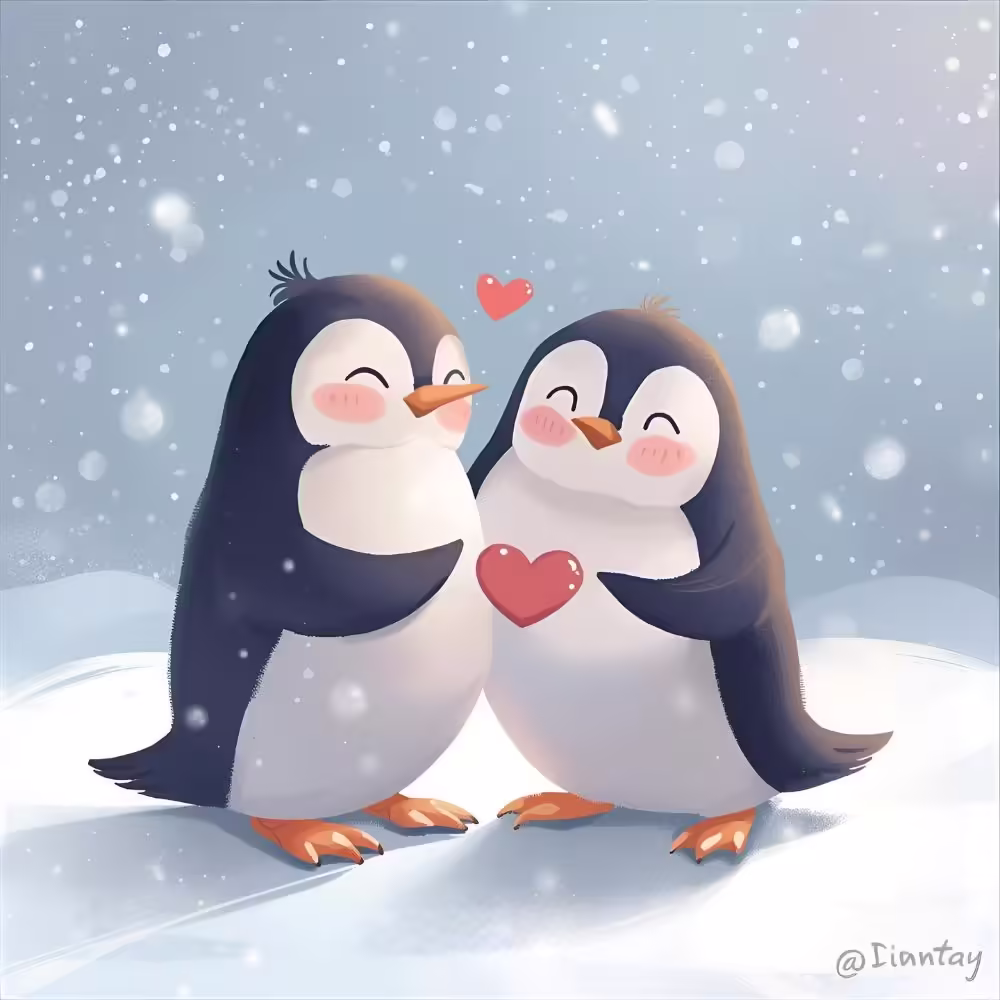 cute-penguin-puns-and-jokes-heart-flippers