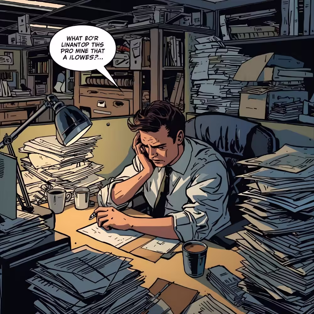 office dark humor jokes illustration