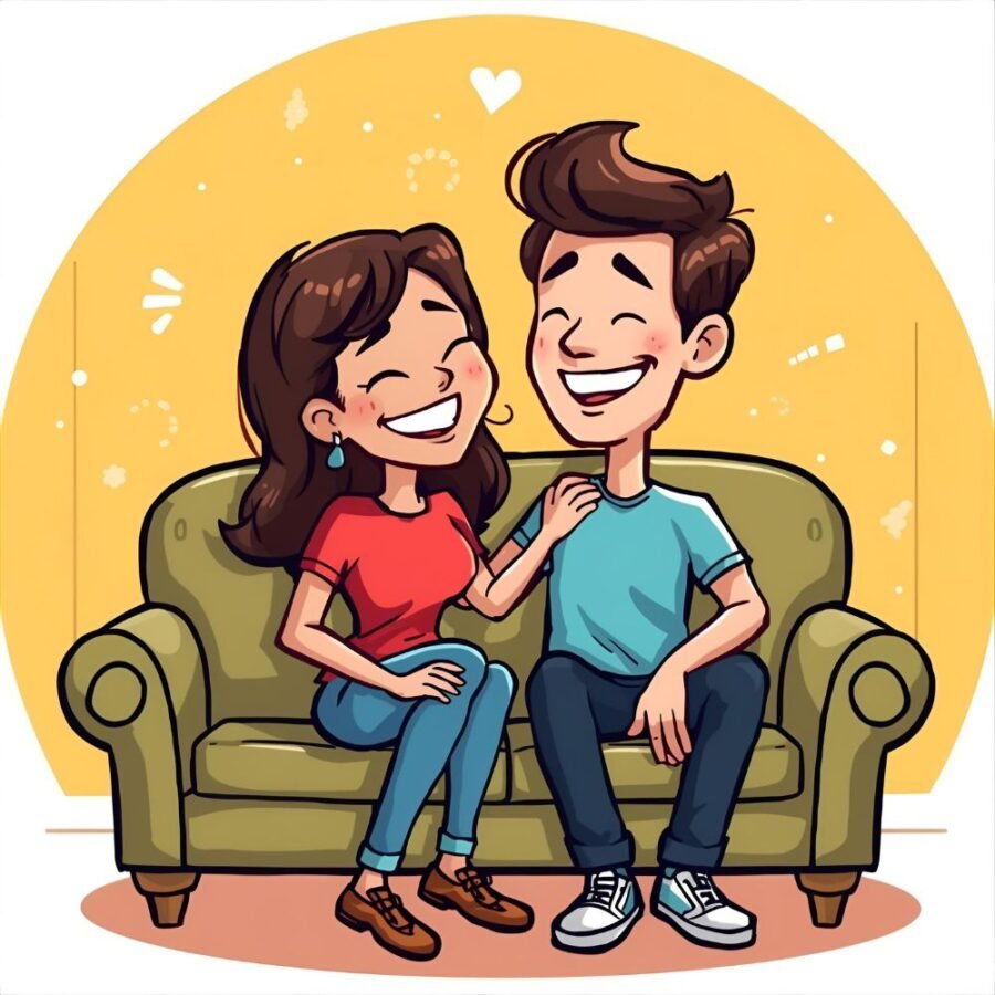 funny-marriage-jokes-couples-laughing