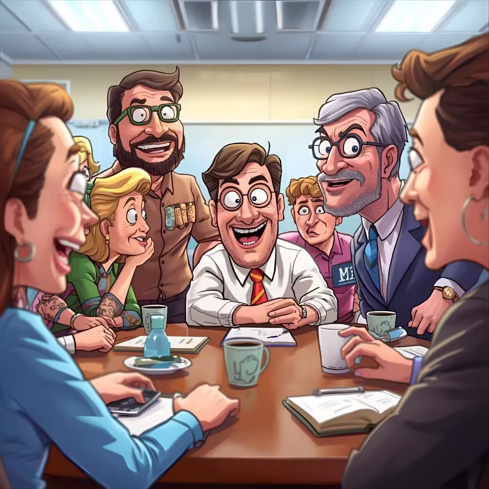 Funny meeting jokes for work