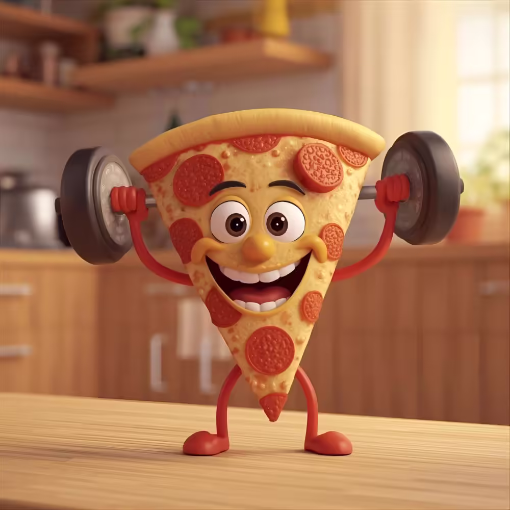 Funny pepperoni pizza jokes cartoon.