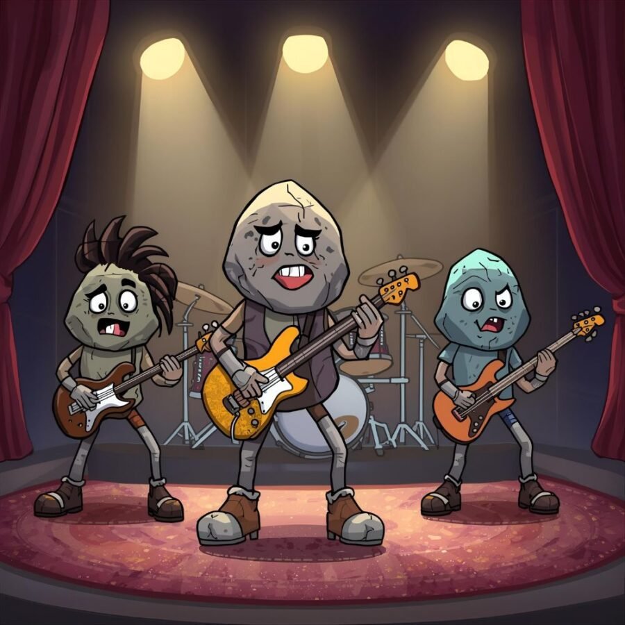 rock-band-jokes-cartoon-rocks-performing