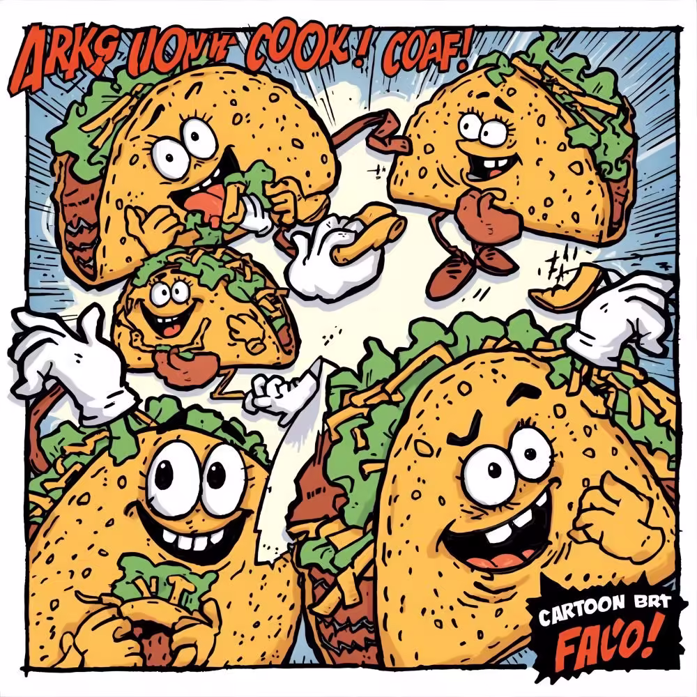 taco jokes funny cartoon tacos