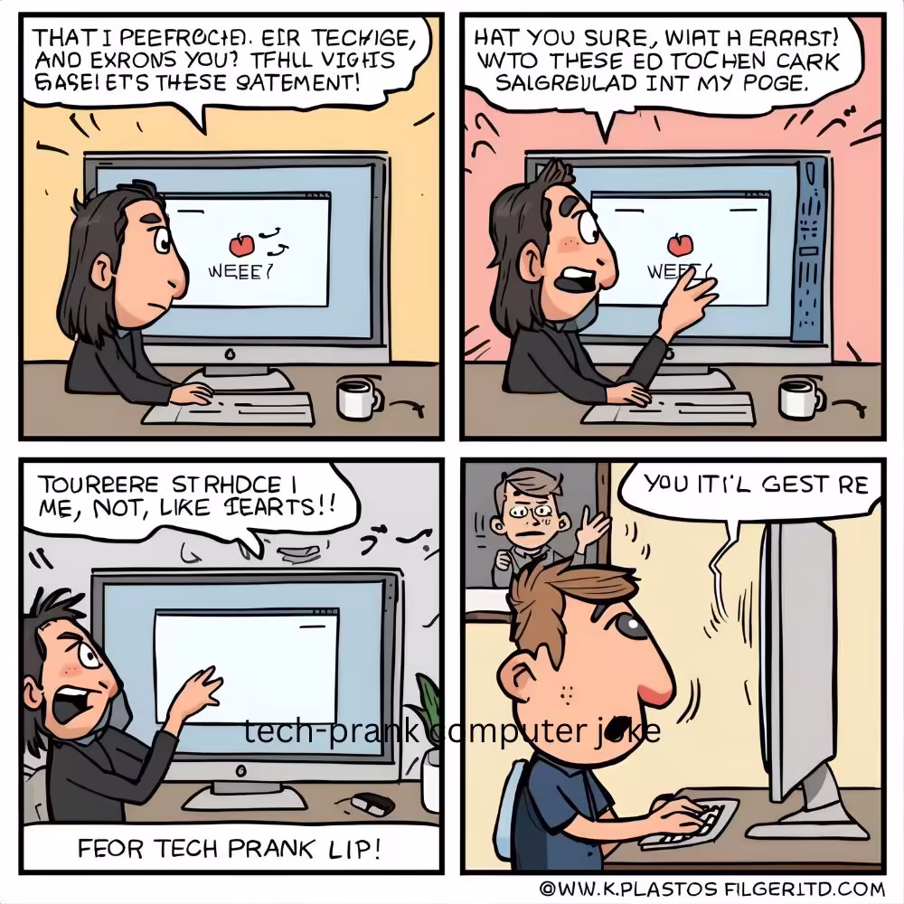 tech-prank computer joke