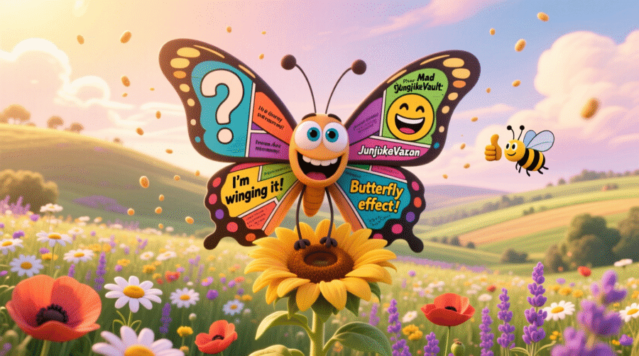 funny-cartoon-butterfly-on-flower-field