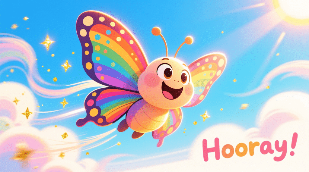 colorful-butterfly-flying-sky