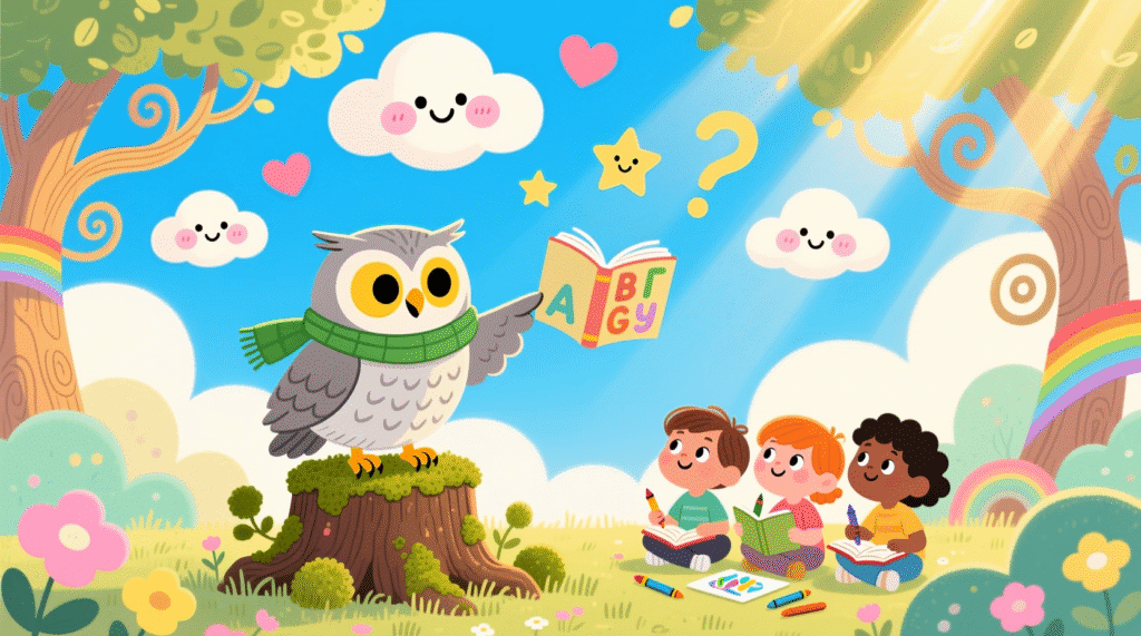 friendly-owl-teaching-kids-owl-jokes