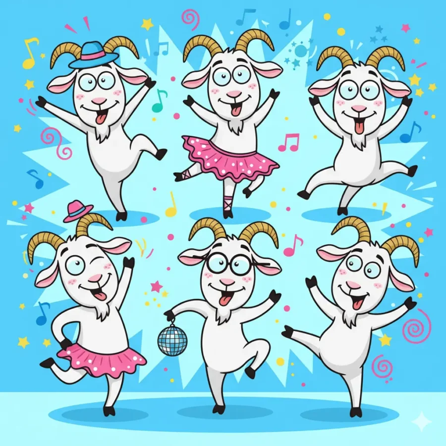  silly-goat-jokes-cartoon-dancing-funny-faces