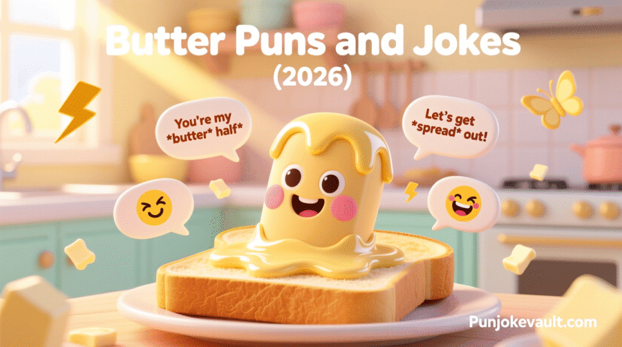 Butter Puns and Jokes