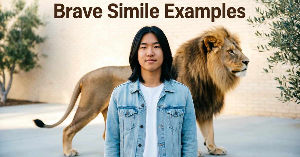 brave simile