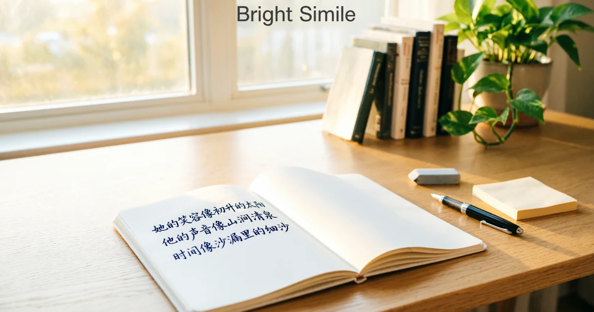 bright simile