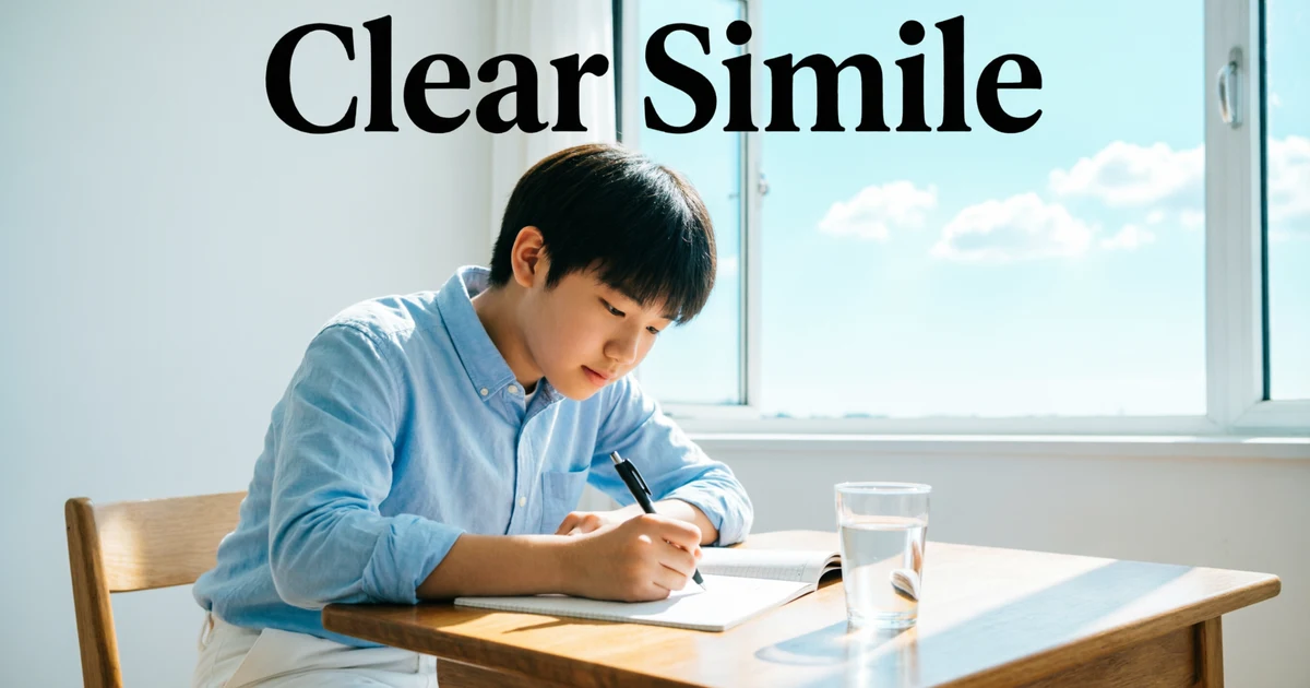 clear simile