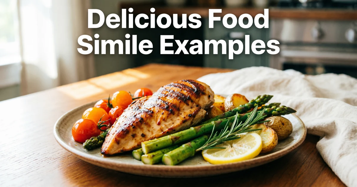 similes for delicious