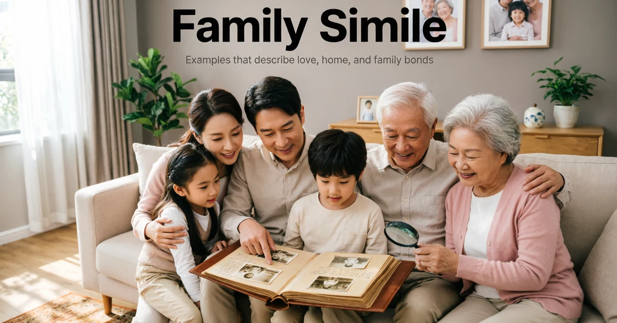 similes for family