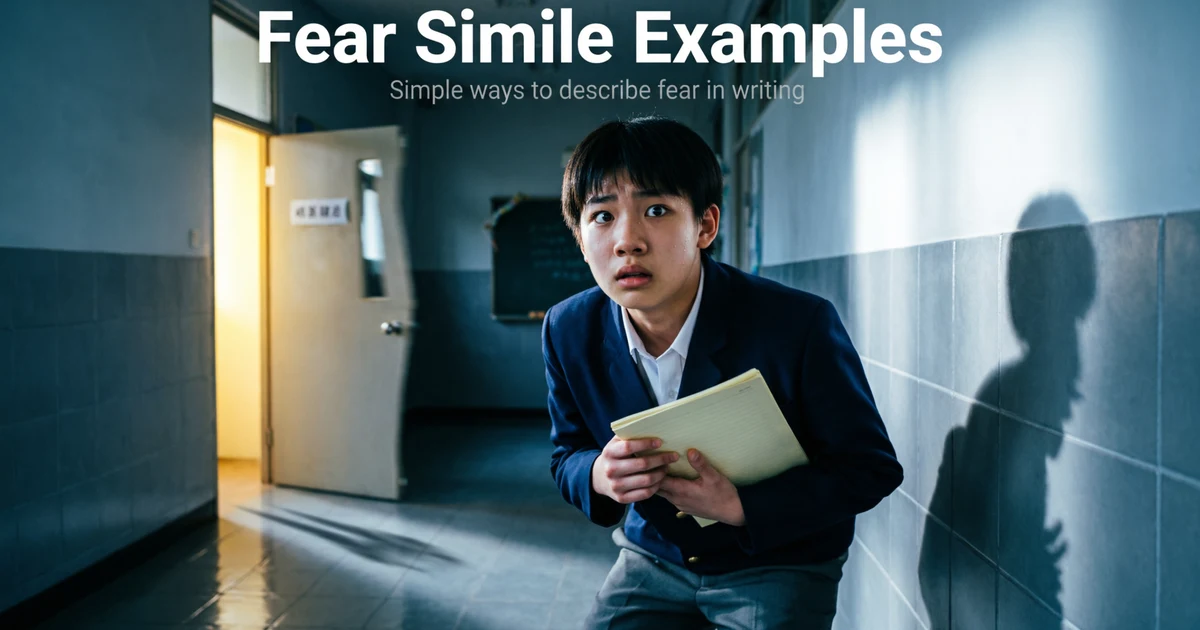 fear simile