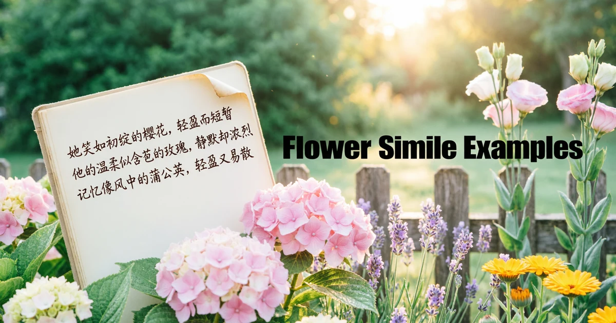 flower simile
