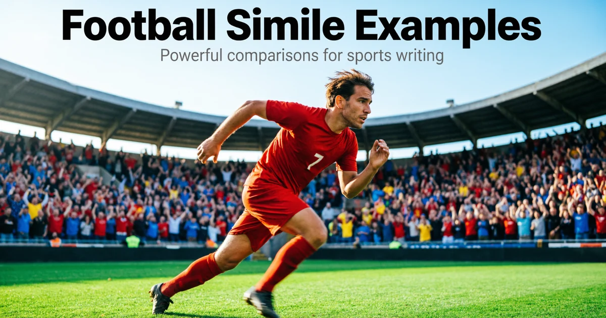 football simile