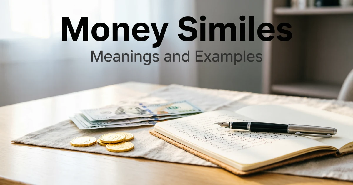 money simile