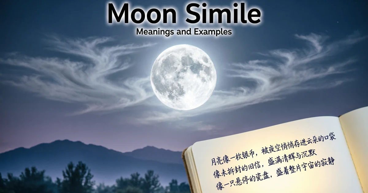 moon simile