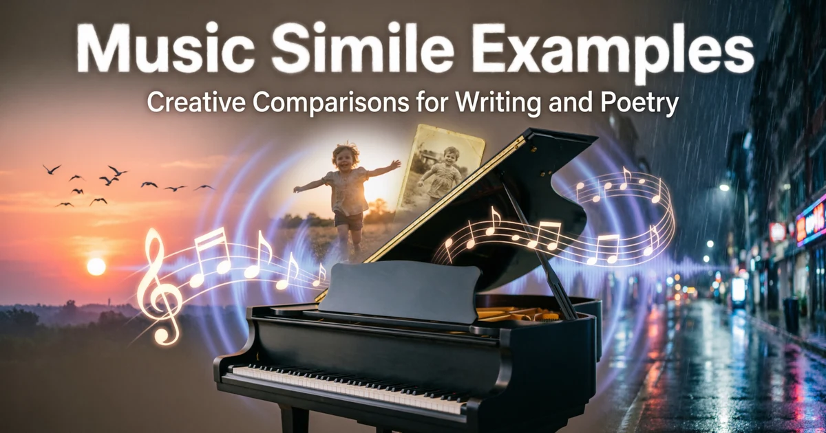 similes about music