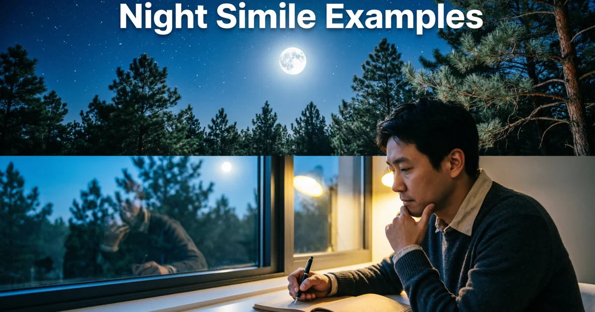 night simile