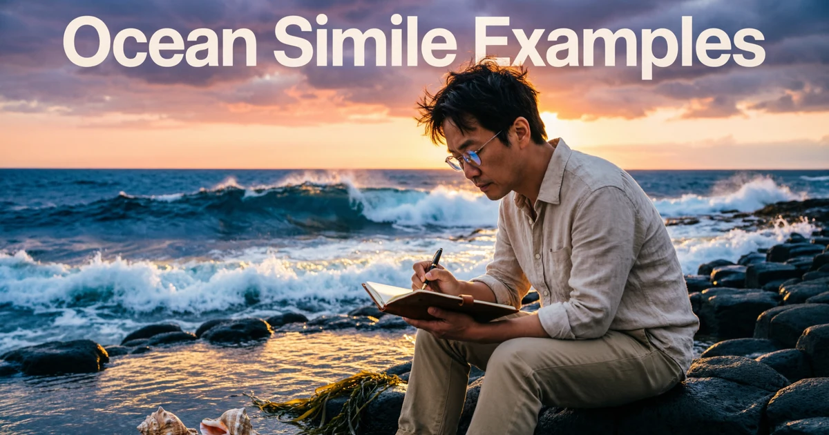 ocean similes
