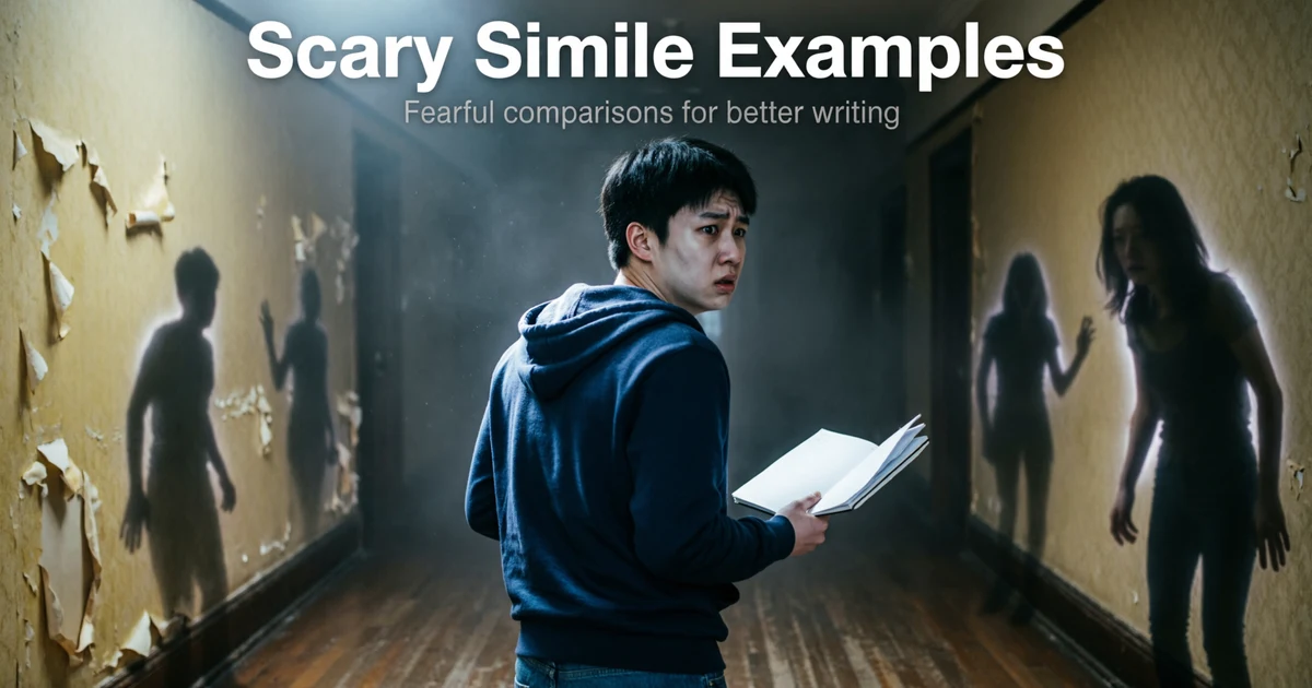 Scary Simile Examples