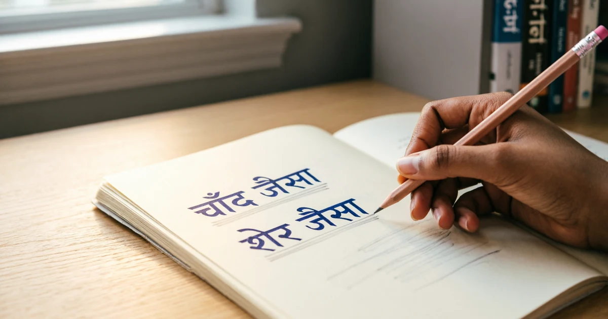 Simile Examples in Hindi