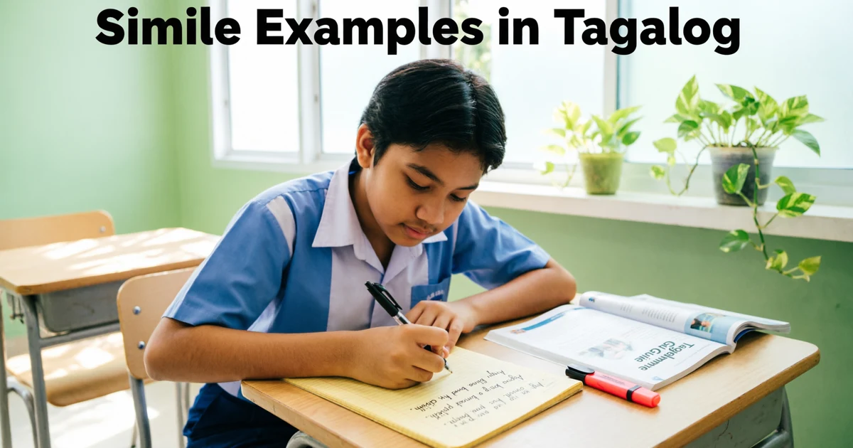 Simile Examples in Tagalog