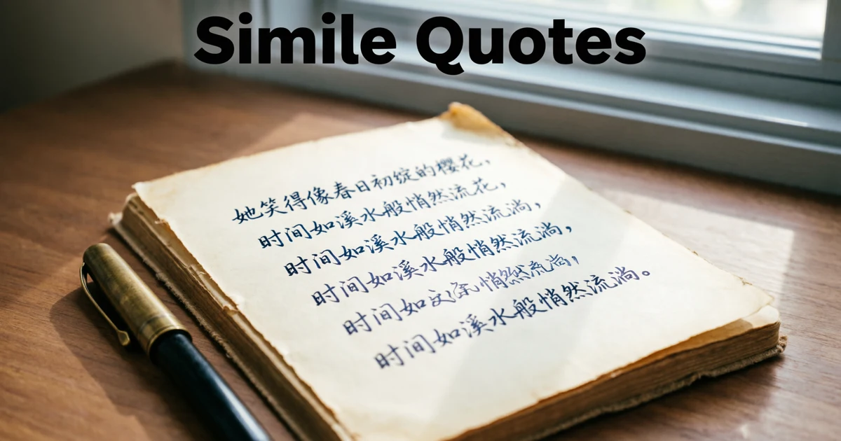 Simile Quotes
