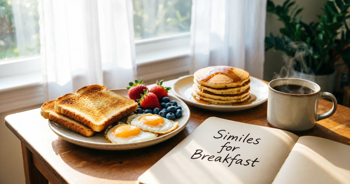 Similes for Breakfast