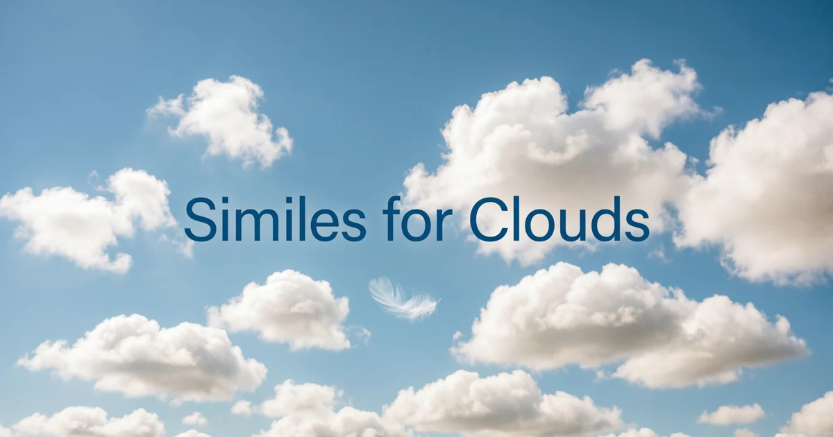Similes for Clouds