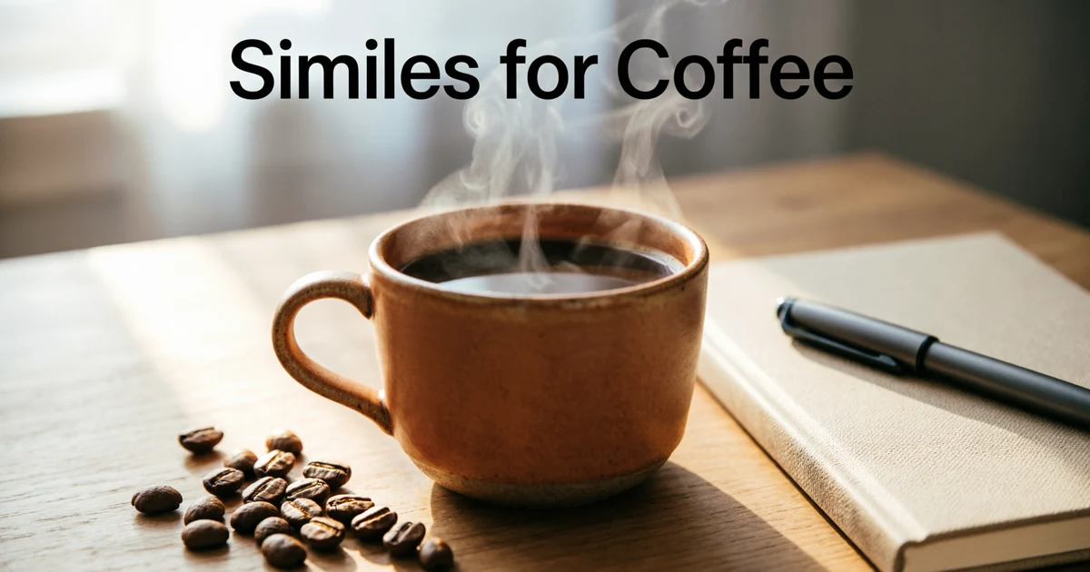 Similes for Coffee