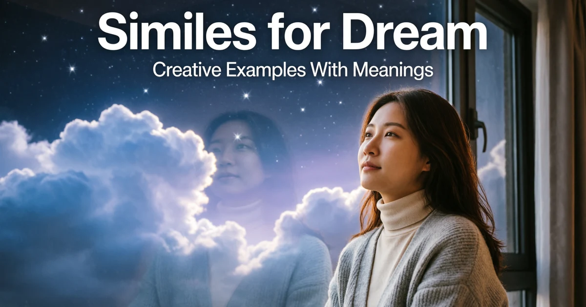 Similes for Dream