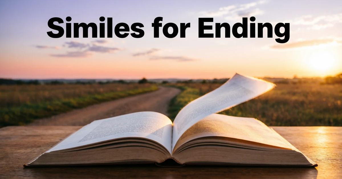Similes for Ending