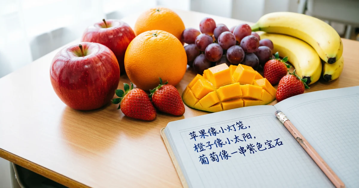 Simile for Fruit