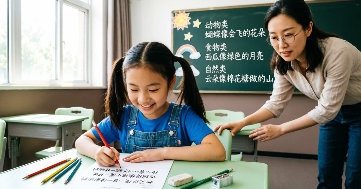 Simile for Grade 2