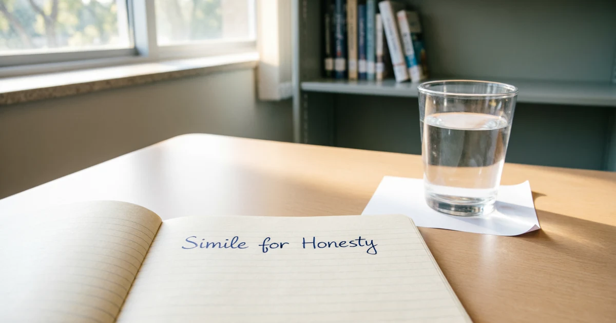 Simile for Honesty