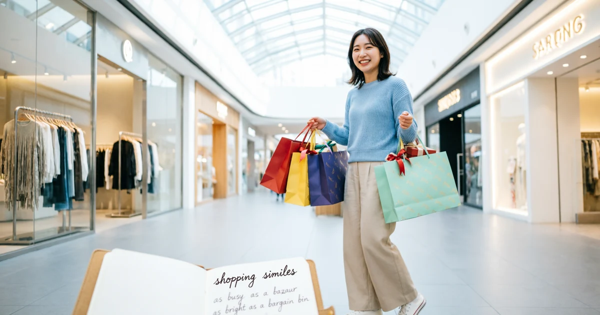 Simile for Shopping
