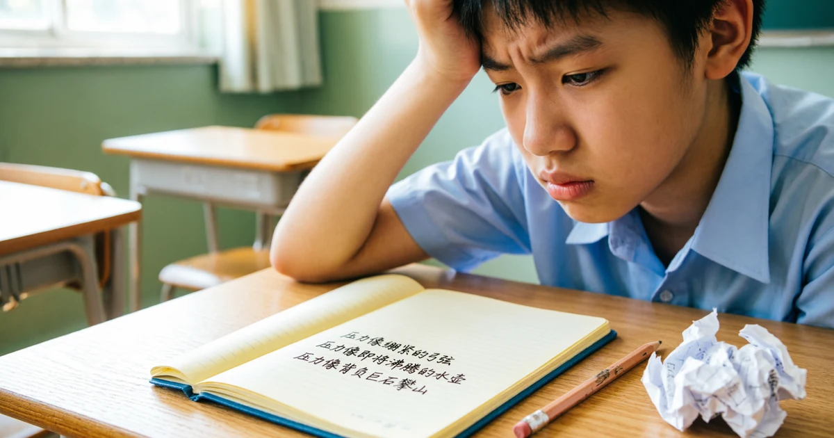 Stress Simile Examples