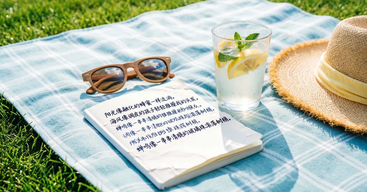 Summer Simile Examples